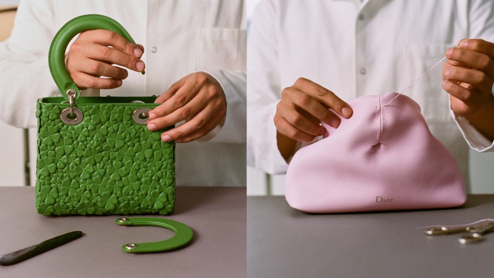 The making of the Mini Lady Dior Clover and the new Dior Bow bag.