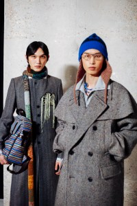 Backstage at Dries van Noten Men's Fall 2026 Ready-to-Wear Collection at Paris Fashion Week