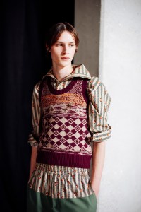 Backstage at Dries van Noten Men's Fall 2026 Ready-to-Wear Collection at Paris Fashion Week