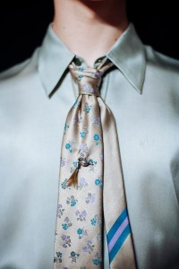 Backstage at Dries van Noten Men's Fall 2026 Ready-to-Wear Collection at Paris Fashion Week