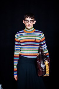 Backstage at Dries van Noten Men's Fall 2026 Ready-to-Wear Collection at Paris Fashion Week