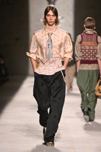 Dries van Noten Men's Fall 2026 Ready-to-Wear Collection at Paris Men's Fashion Week