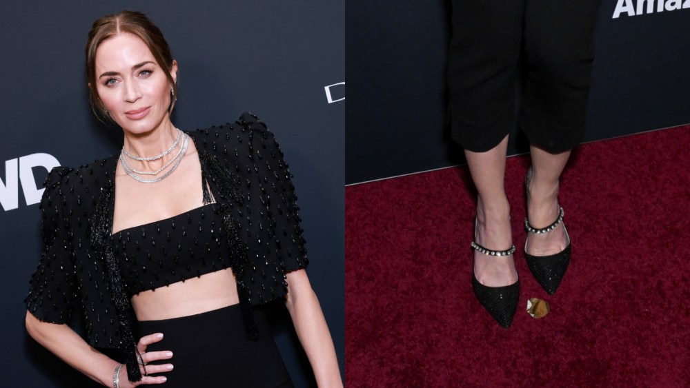 Emily Blunt at the 2026 WWD Style Awards held at the Regent Santa Monica Beach on Friday in Santa Monica, California.