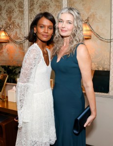 Liya Kebede and Paulina Porizkova