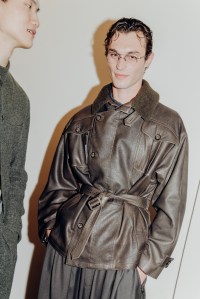 Backstage at Giorgio Armani Fall 2026 Ready-to-Wear Collection at Milan Mne's Fashion Week