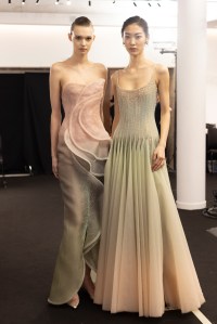 Backstage at Giorgio Armani Privé Spring 2026 Couture at Paris Couture Week