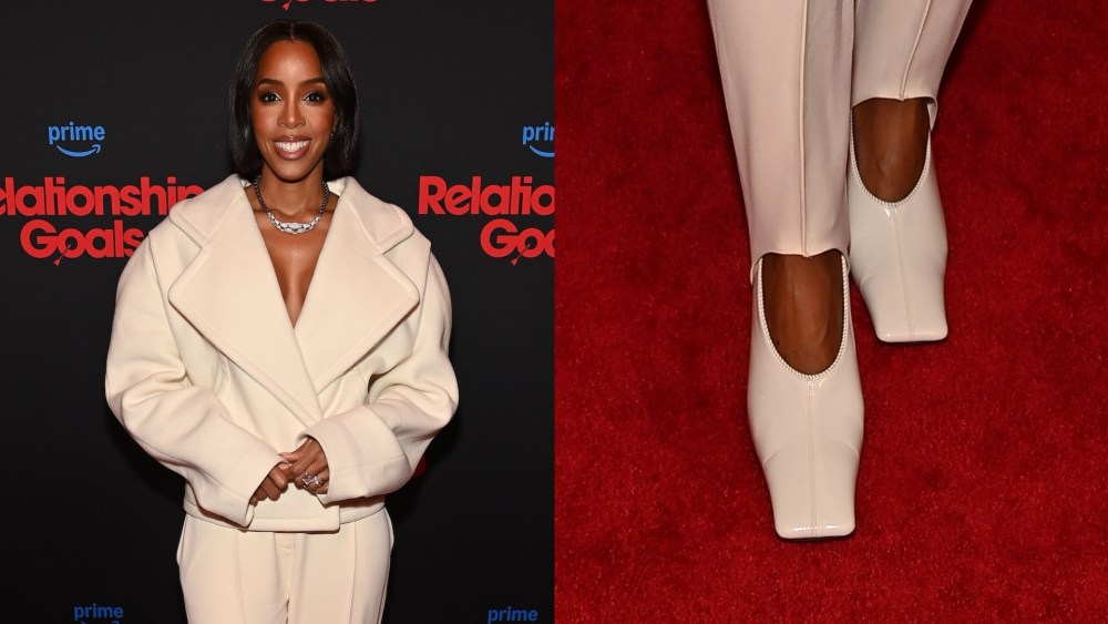 Kelly Rowland attends the Relationship Goals Atlanta Screening at Regal Atlantic Station on Tuesday in Atlanta, Georgia.
