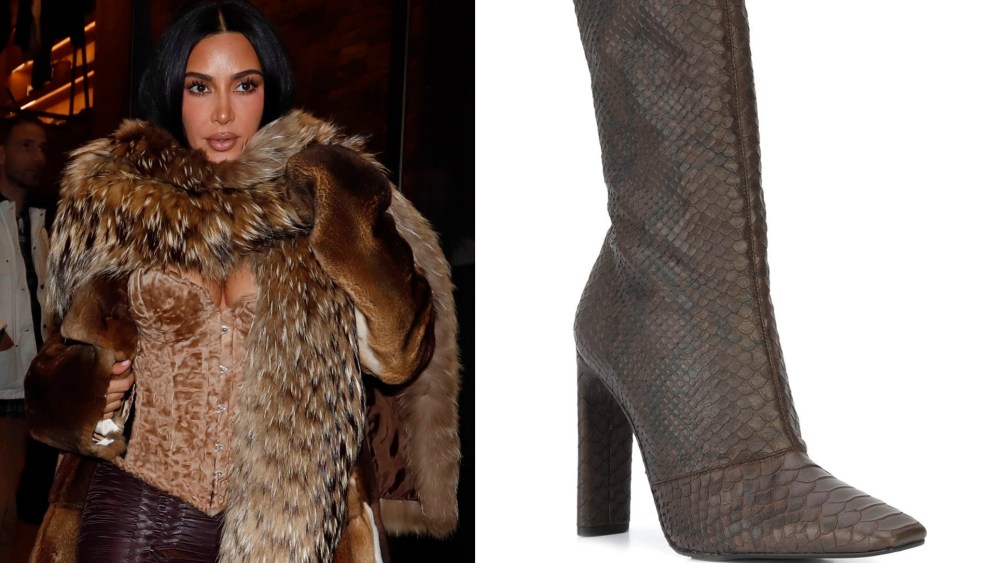 Kim Kardashian is seen leaving Prada on Jan. 1, 2026 in Aspen, Colorado.