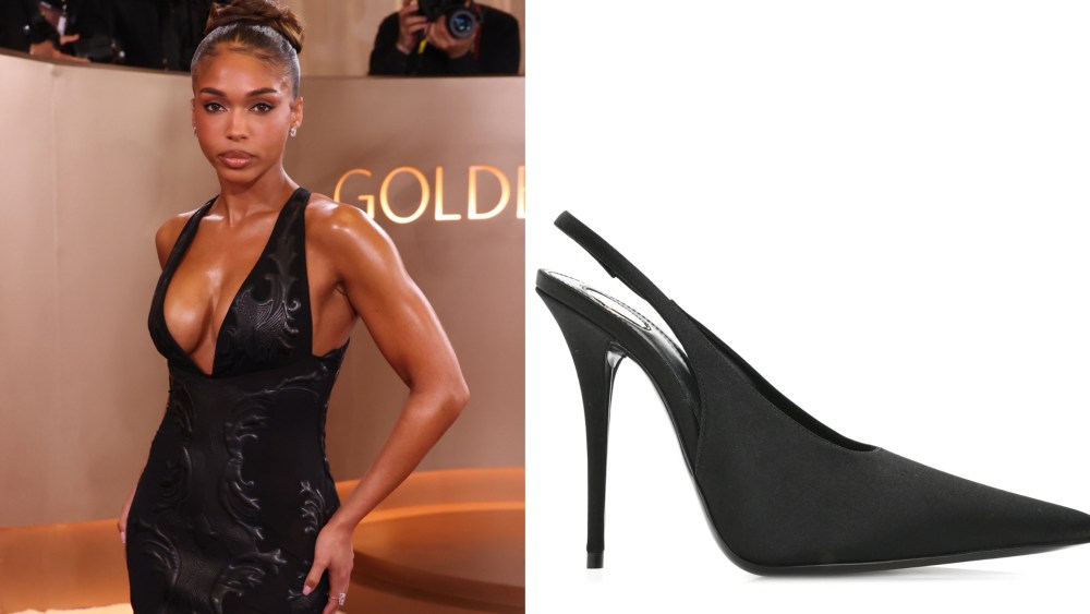 Lori Harvey at the 83rd Annual Golden Globes held at The Beverly Hilton on Sunday in Beverly Hills, California.