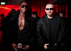 Alton Mason and Guram Gvasalia at the Louboutin Capsule Collection By Jaden Smith Launch party during Men’s Fall/Winter 2026 as part of Paris Men’s Fashion Week on January 21, 2026 in Paris, France.