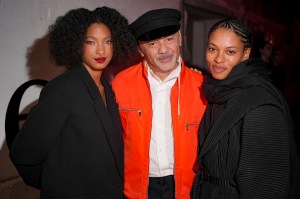Willow Smith, Christian Louboutin and Annahstasia at the Louboutin Capsule Collection By Jaden Smith Launch party during Men’s Fall/Winter 2026 as part of Paris Men’s Fashion Week on January 21, 2026 in Paris, France.