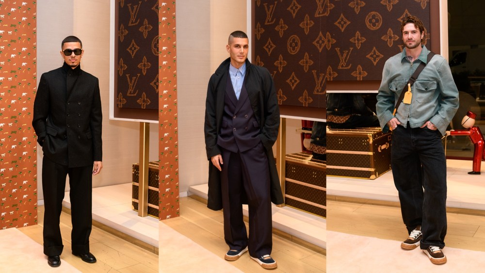 Louis Vuitton Men's spring 2026 collection launch party.
