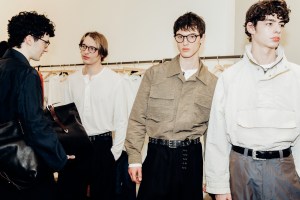 Backstage at Paul Smith Fall 2026 Ready-to-Wear Collection