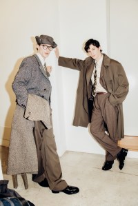 Backstage at Paul Smith Fall 2026 Ready-to-Wear Collection