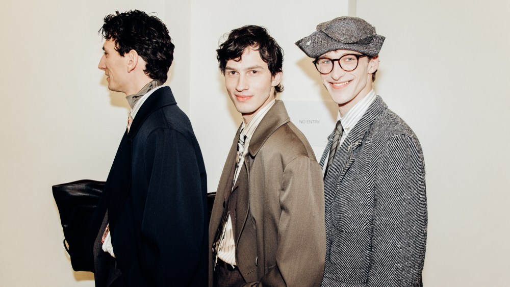 Backstage at Paul Smith Men's Fall 2026 Ready-to-Wear Collection