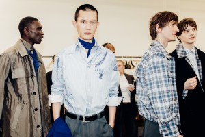 Backstage at Paul Smith Fall 2026 Ready-to-Wear Collection