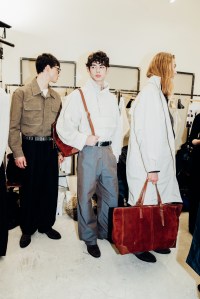 Backstage at Paul Smith Fall 2026 Ready-to-Wear Collection
