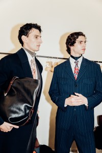 Backstage at Paul Smith Fall 2026 Ready-to-Wear Collection