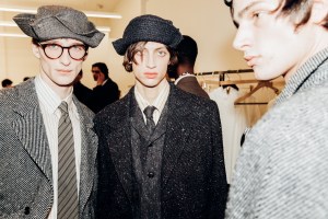 Backstage at Paul Smith Fall 2026 Ready-to-Wear Collection