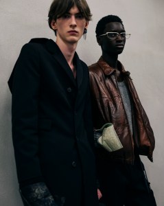 Backstage at Prada Men's Fall 2026 Ready-to-Wear Collection at Milan Men's Fashion Week