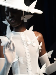 Backstage at Robert Wun Spring 2026 Couture at Paris Couture Week