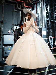 Backstage at Robert Wun Spring 2026 Couture at Paris Couture Week