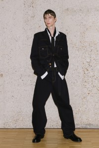 Backstage at Sacai Fall 2026 Ready-to-Wear Collection at Paris Fashion Week