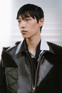 Backstage at Sacai Fall 2026 Ready-to-Wear Collection at Paris Fashion Week