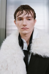 Backstage at Sacai Fall 2026 Ready-to-Wear Collection at Paris Fashion Week