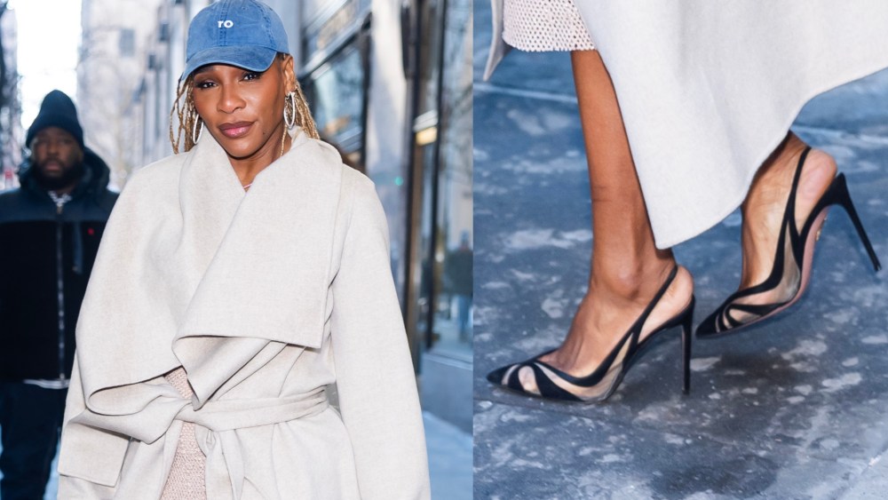 Serena Williams is seen in Midtown on Wednesday in New York City.