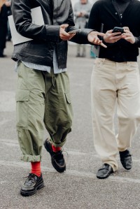 Street Style Shoes at Milan Men's Fashion Week