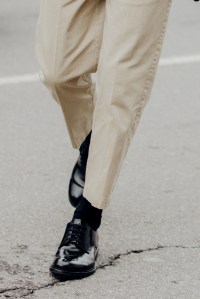 Street Style Shoes at Milan Men's Fashion Week
