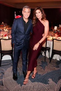 George Clooney and Cindy Crawford