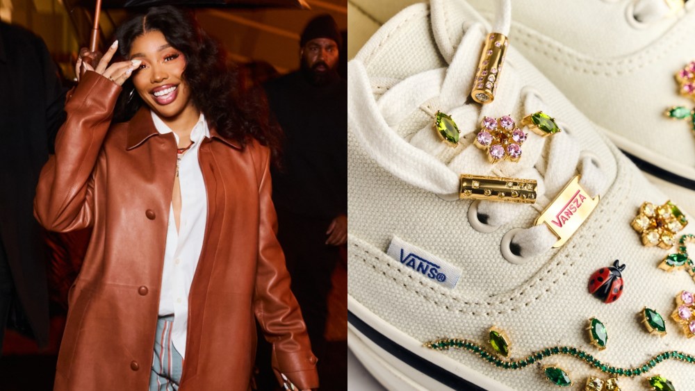 SZA at the Louis Vuitton fall 2026 show in Paris.