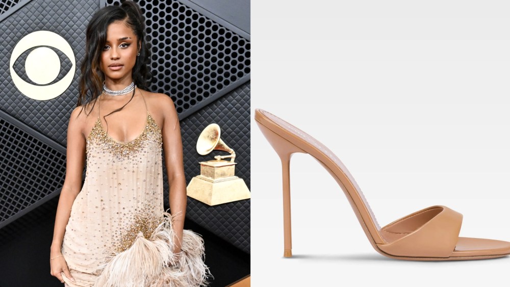 Tyla at the 68th GRAMMY Awards held at the Crypto.com Arena on Sunday in Los Angeles, California.