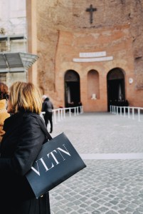 Guests attend Valentino Garavani Funeral in Rome.