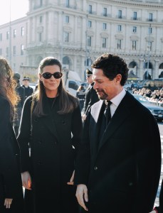 Matteo Marzotto attends Valentino Garavani Funeral in Rome.