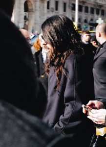 Alessandro Michele attends Valentino Garavani Funeral in Rome.