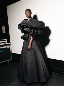 Backstage at Viktor&Rolf Spring 2026 Couture at Paris Couture Week