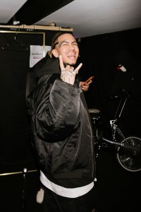 Backstage at Willy Chavarria Fall 2026 Ready-to-Wear Collection at Paris Men's Fashion Week