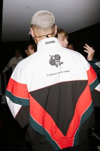 Backstage at Willy Chavarria Fall 2026 Ready-to-Wear Collection at Paris Men's Fashion Week