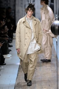 Yohji Yamamoto Pour Homme Men's Fall 2026 Ready-to-Wear Collection at Paris Men's Fashion Week