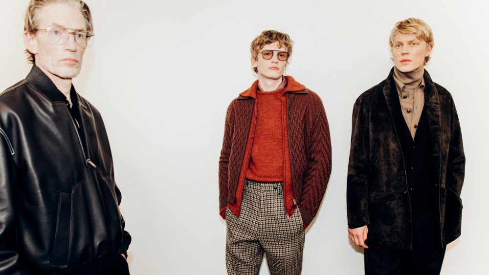 Backstage at Zegna Fall 2026 Ready-to-Wear Collection at Milan Men's Fashion Week