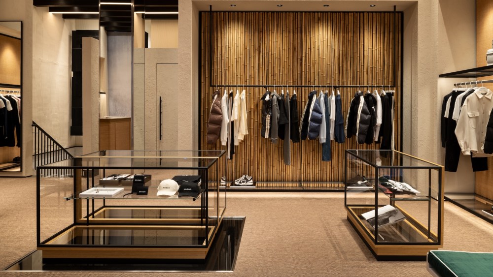 The newly revamped Palm Angels flagship stores in Milan.