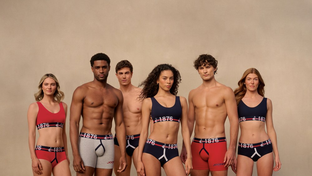 The hero image from Jockey's 150th anniversary campaign.