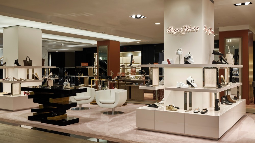 The new Roger Vivier shop at Bloomingdale's 59th Street flagship.
