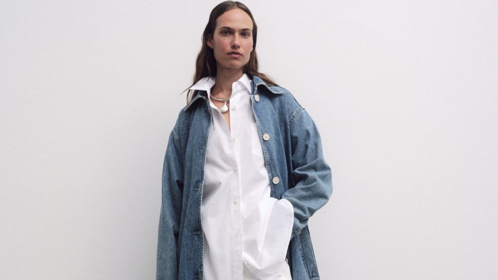 A look from the Agolde x Maria McManus collaboration.