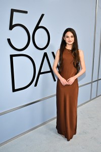 Ella Victoria at the "56 Days" Los Angeles Premiere held at the Hammer Museum on February 11, 2026 in Los Angeles, California.