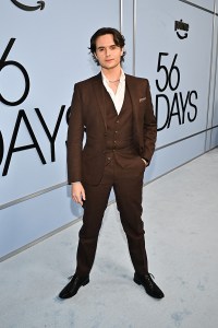 Dylan Colton at the "56 Days" Los Angeles Premiere held at the Hammer Museum on February 11, 2026 in Los Angeles, California.
