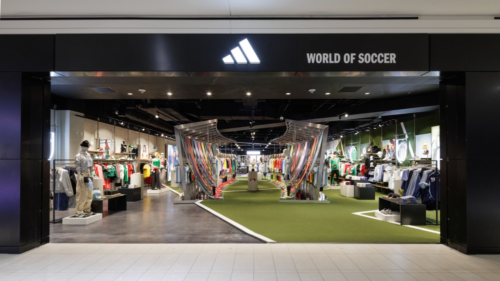 The Adidas soccer storefront at the American Dream Mall